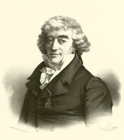 Cornelis van Spaendonck, portret door French School