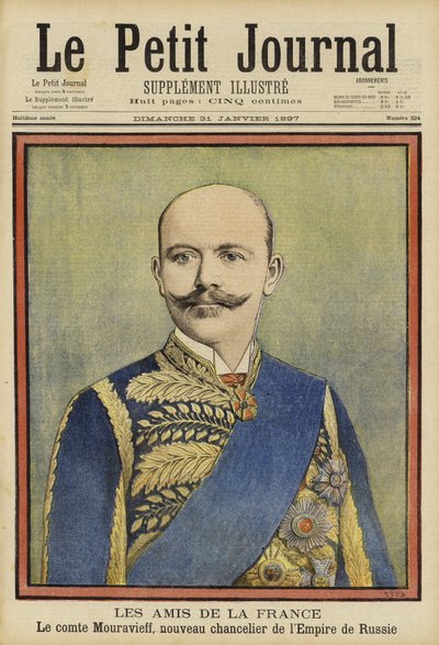 Graaf Mikhail Muravyov, Russische minister van Buitenlandse Zaken door French School