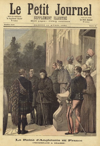 Omslag van Le Petit Journal, 11 april 1891 door French School