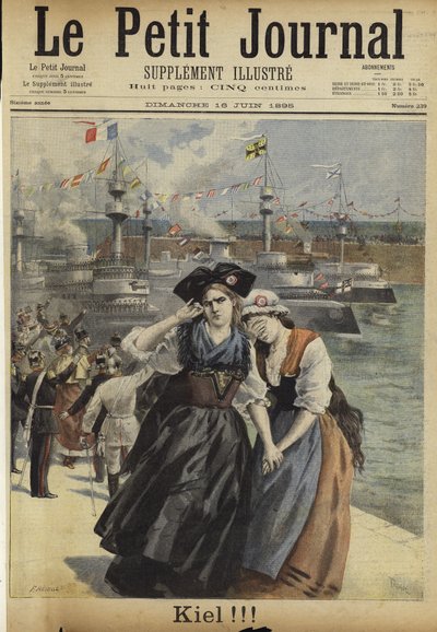 Omslag van Le Petit Journal, 16 juni 1895 door French School