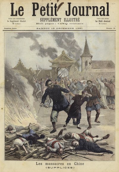 Omslag van Le Petit Journal, 19 december 1891 door French School