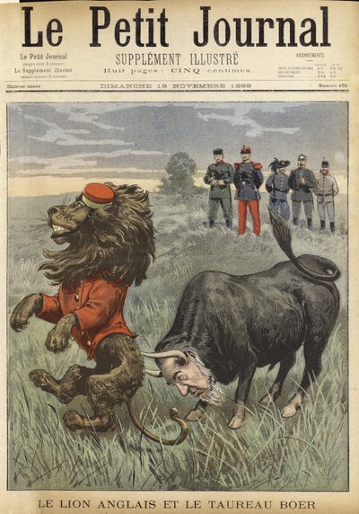 Omslag van Le Petit Journal, 19 november 1899 door French School