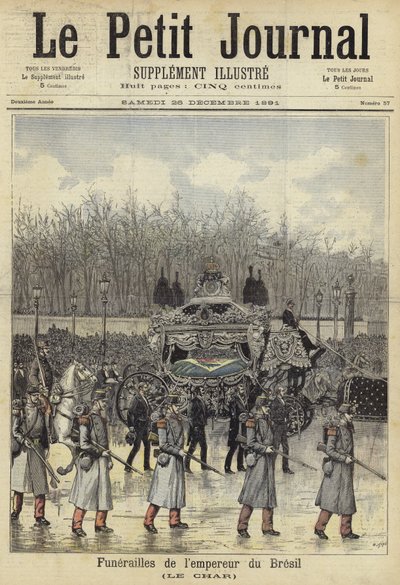 Omslag van Le Petit Journal, 26 december 1891 door French School