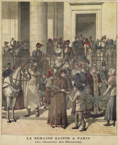 Omslag van Le Petit Journal, 28 maart 1891 door French School