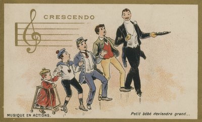 Crescendo door French School
