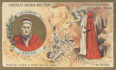 Dante Alighieri, bekend als 