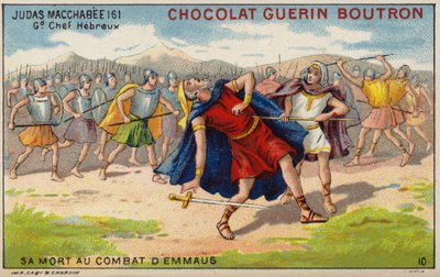 Dood van Judas Maccabeus bij de Slag van Emmaüs door French School