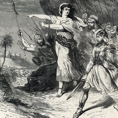 Deborah leidt het volk van Israël door French School