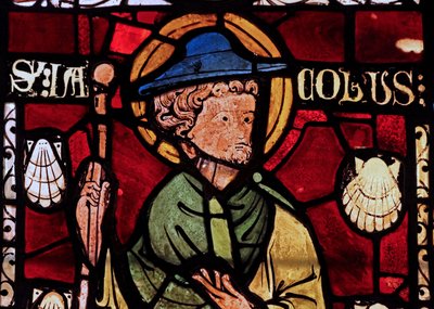 St. Jacobus: uit de Chapelle du Chateau, Rouen? door French School