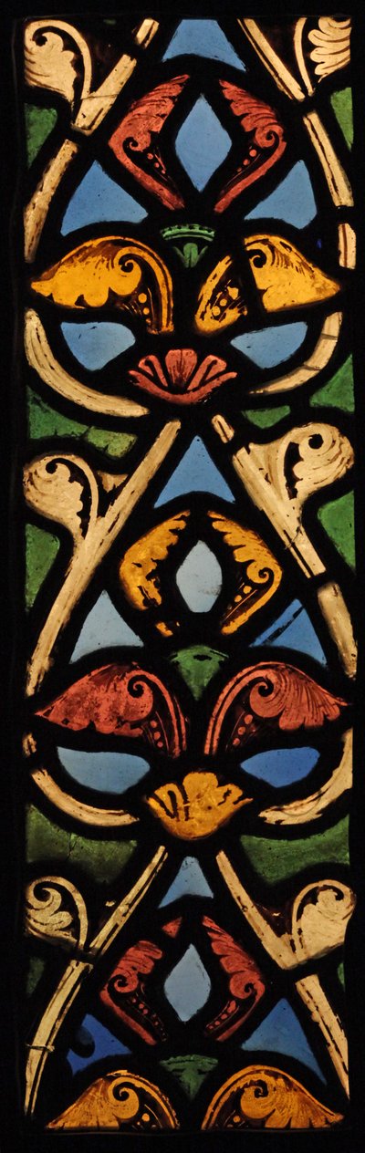 Een randpaneel (ex St. Denis 1140-44?) door French School