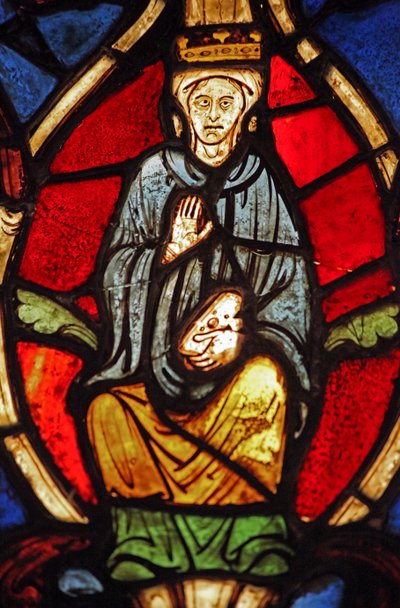 De Maagd Maria op de Boom van Jesse, oorspronkelijk uit de kerk van Varennes-Jarcy (oorspronkelijk uit de Abdij van Gercy?) door French School