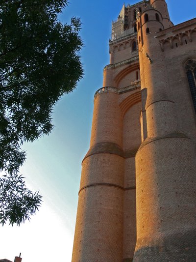 Afbeelding van de westelijke toren door French School