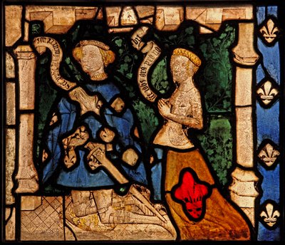 Twee deuren, oorspronkelijk uit de Kerk van Betton, Bretagne door French School