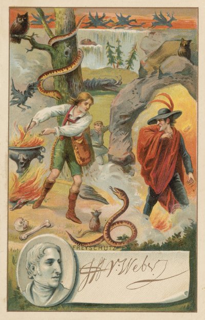 Der Freischütz, opera van Carl Maria von Weber door French School