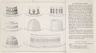 Ontwerpen voor Timbale de Macaroni door Antonin Carême (gravure) door French School