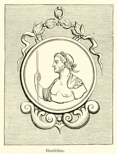Diocletianus door French School