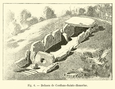 Dolmen van Conflans-Sainte-Honorine door French School
