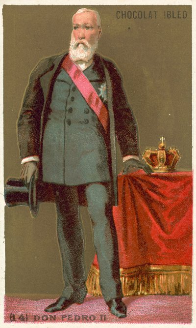Don Pedro II, keizer van Brazilië door French School