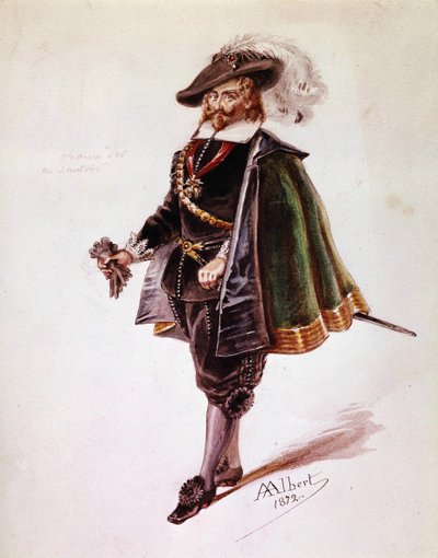 Don Salluste kostuum voor Victor Hugo