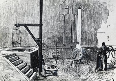 Hydrotherapie-inrichting van Dr. Duval in de wijk Chaillot, Parijs door French School