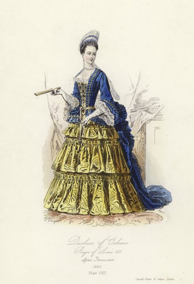 Hertogin van Orléans, regeerperiode van Lodewijk XIV van Frankrijk door French School