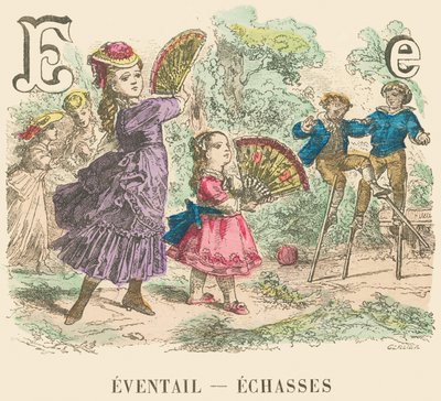 E: Waaier — Stelten door French School