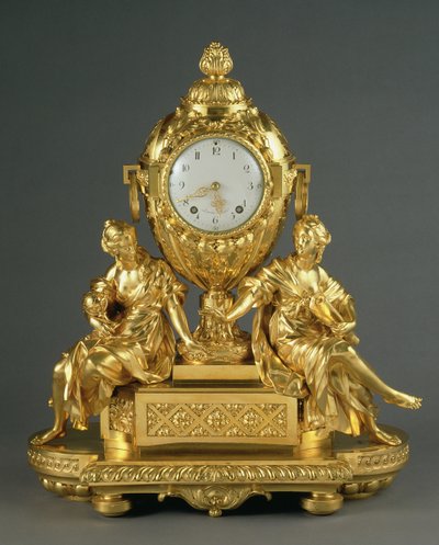 Vroege Louis XVI Schouwklok door French School
