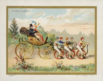 Excentrieke vintage koets door French School