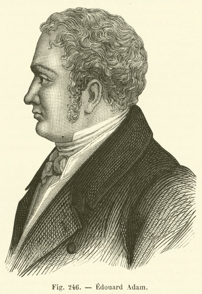 Edouard Adam door French School
