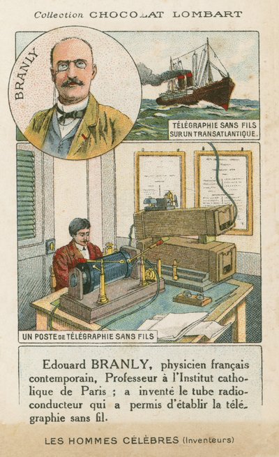 Edouard Branly door French School