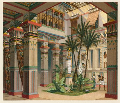 Egyptische kleding door French School