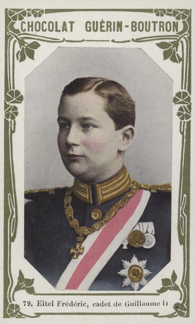 Eitel Frederik, cadet van Wilhelm II door French School