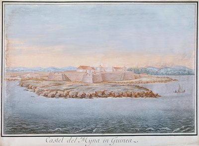 Elmina Kasteel, Guinea door French School