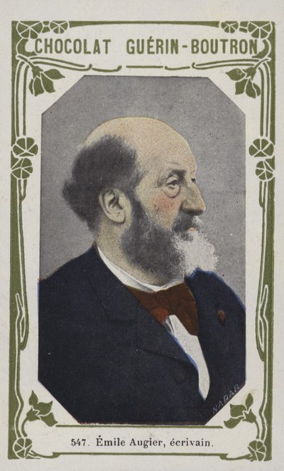 Emile Augier, schrijver door French School