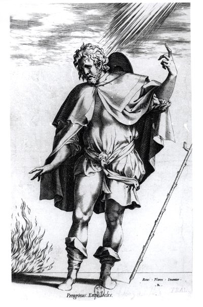 Empedocles (ca.490-435 v.Chr.) door French School