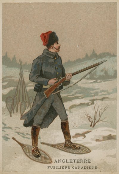 Engeland - Canadese Fuseliers door French School