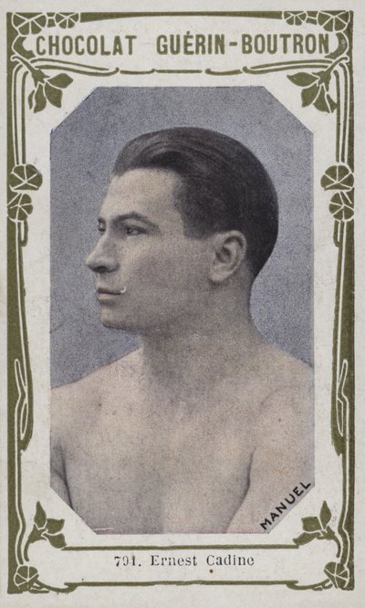 Ernest Cadine door French School