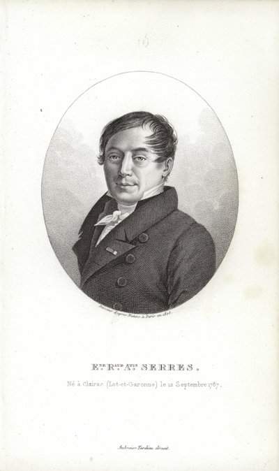Etienne Renauld Augustin Serres door French School