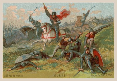 Eudes, koning van Frankrijk (c 860-898) door French School