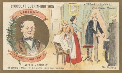 Eugene Labiche, Franse toneelschrijver, auteur van 