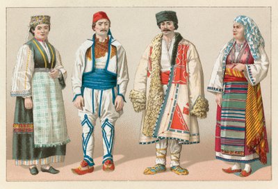 Europees Turks Kostuum door French School