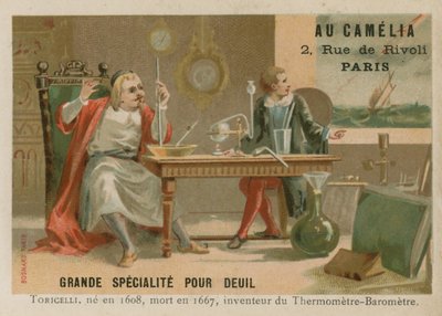 Evangelista Torricelli, Italiaanse natuurkundige en wiskundige door French School