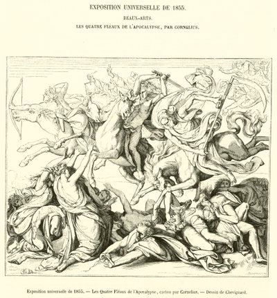 Wereldtentoonstelling van 1855, De Vier Ruiters van de Apocalyps door French School