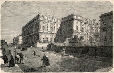 Buitenaanzicht van het gebouw aan de Quai d