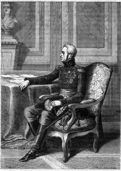Frederik VI van Denemarken - Portret van Frederik VI, koning van Denemarken (1768-1839) (uit 