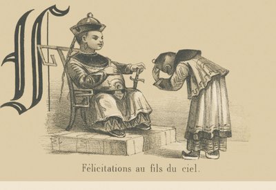 Gefeliciteerd aan de Zoon van de Hemel door French School