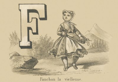F: Fanchon de oude man door French School