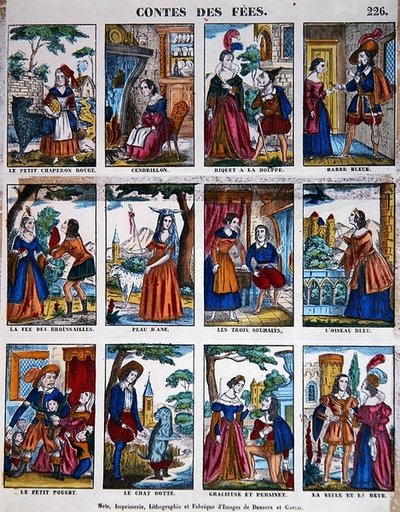Sprookjes, ca. 1840 door French School