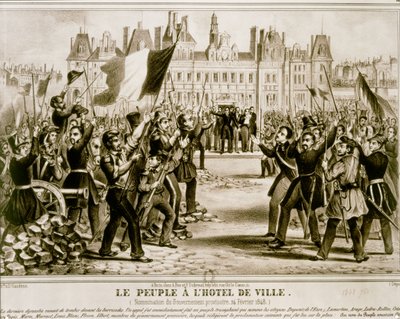 Februarirevolutie 1848 door French School