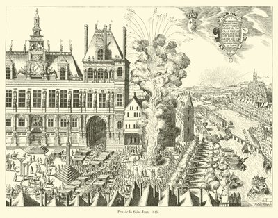 Sint-Jansvuur, 1615 door French School